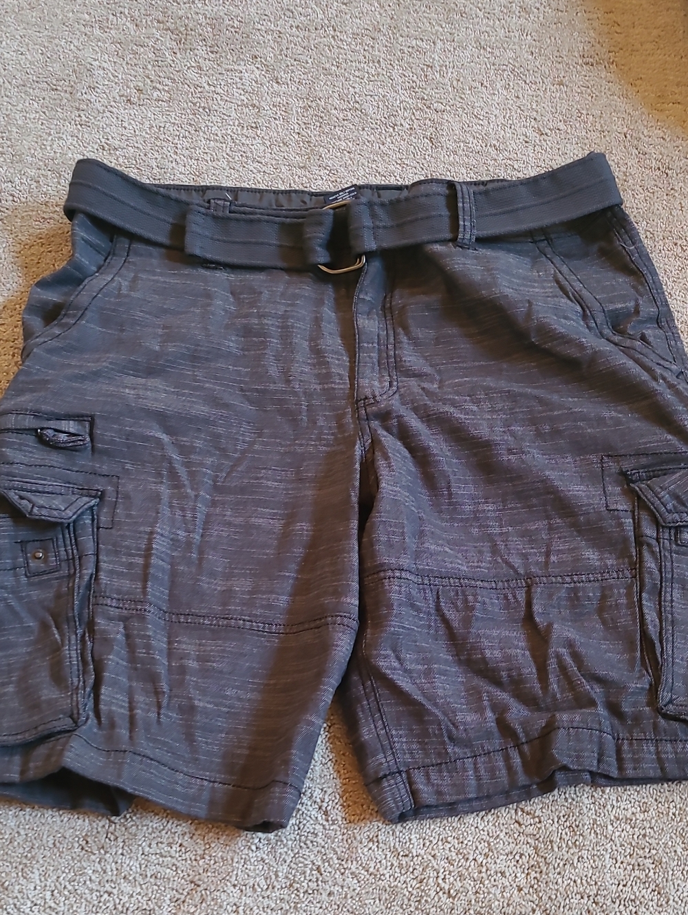 George Men's Cargo Shorts - Dark Gray